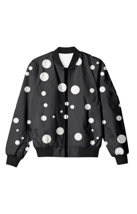 Dotted - Unisex Bomber Jacket For Men And Women