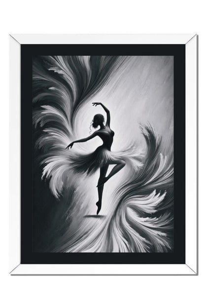 Monochrome Muse - Wall Art Hanging For Home Decor (18 x 24 inches)