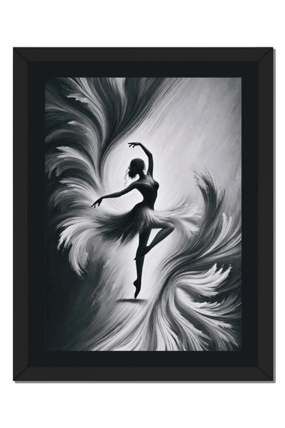 Monochrome Muse - Wall Art Hanging For Home Decor (18 x 24 inches)