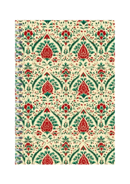 Ethnic - Spiral Notepad A5 Ruled Notebook 120 Pages