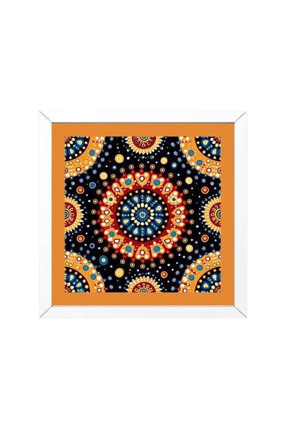 Mandala - Wall Art Hanging For Home Decor ( 14 x 14 inches )