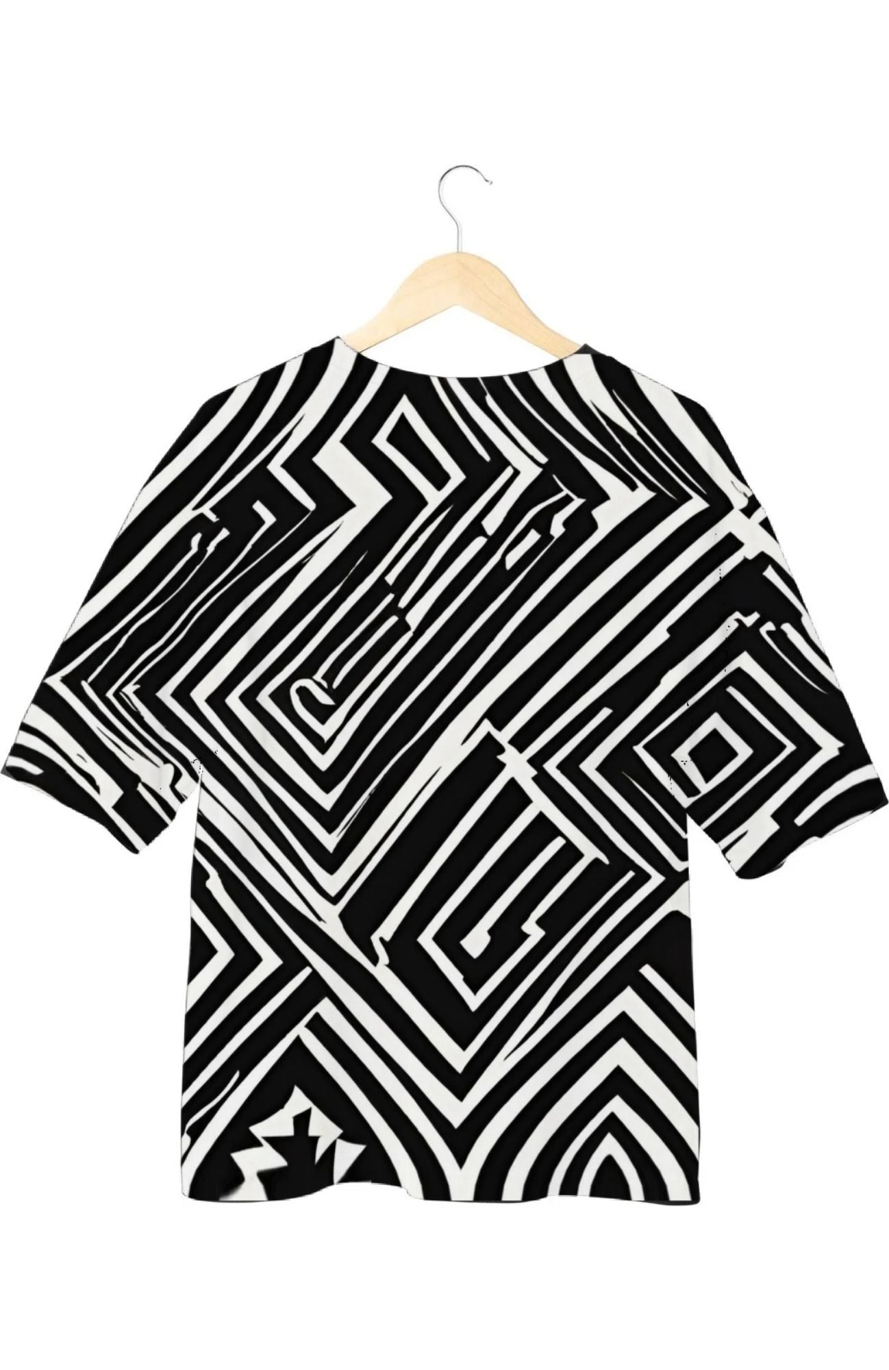 Geometric - All Over Print Oversized Tshirt For Men And Women Designer Unisex Tshirt