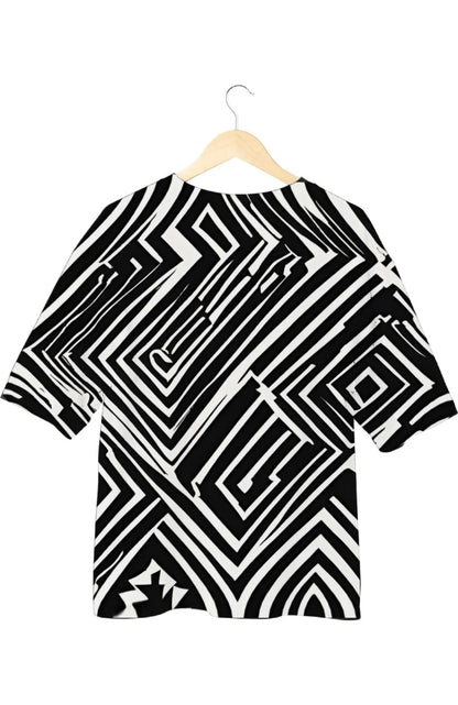 Geometric - All Over Print Oversized Tshirt For Men And Women Designer Unisex Tshirt