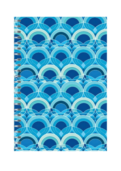 Retro - Spiral Notepad A5 Ruled Notebook 120 Pages