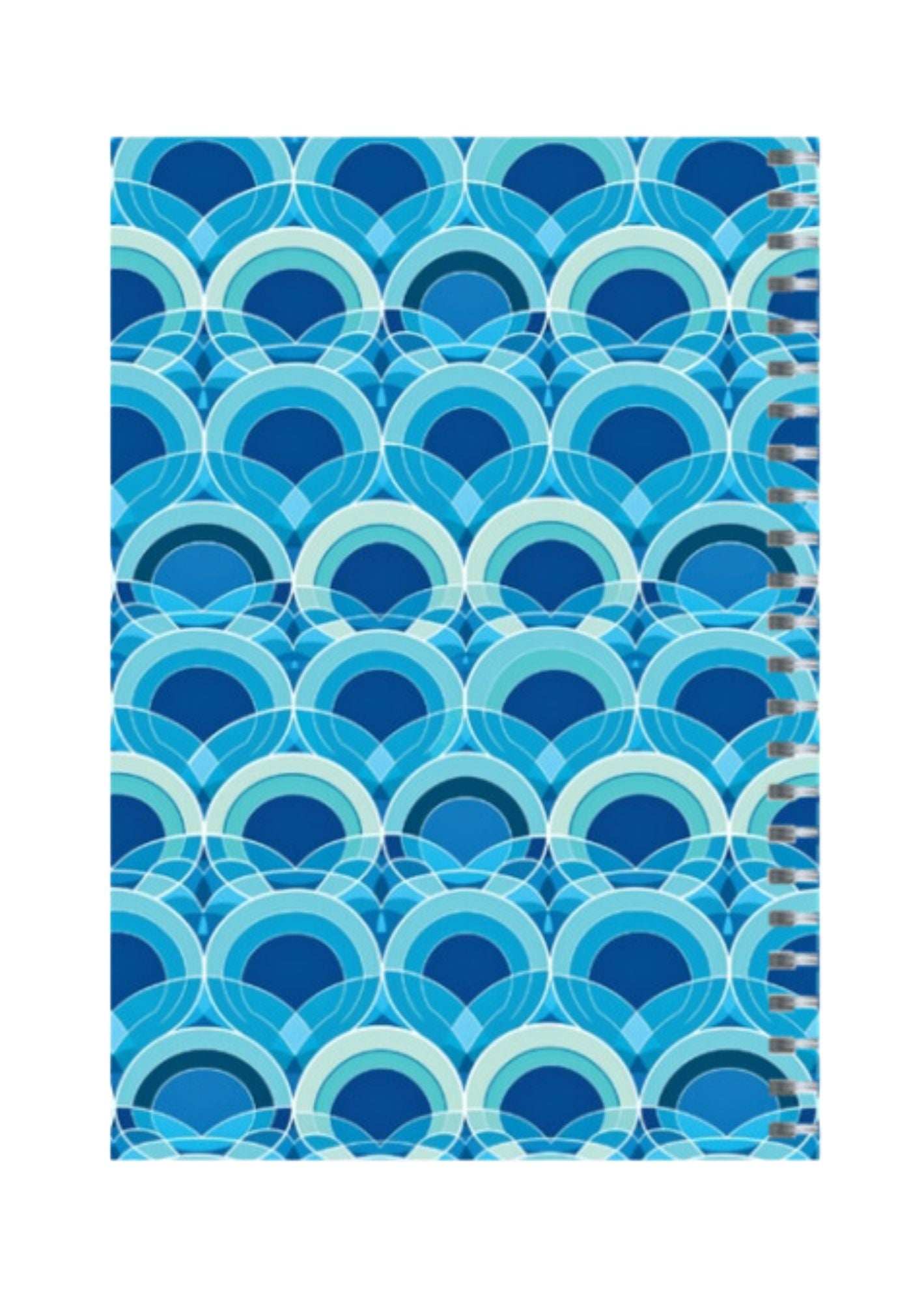 Retro - Spiral Notepad A5 Ruled Notebook 120 Pages