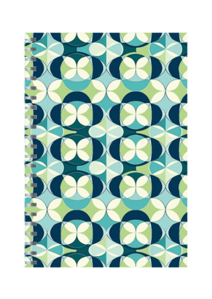 Moroccan - Spiral Notepad A5 Ruled Notebook 120 Pages