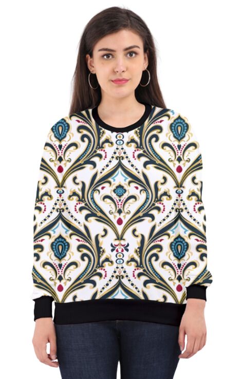 Ethnic - All Over Print Sweatshirt For Women Sweatshirt For College