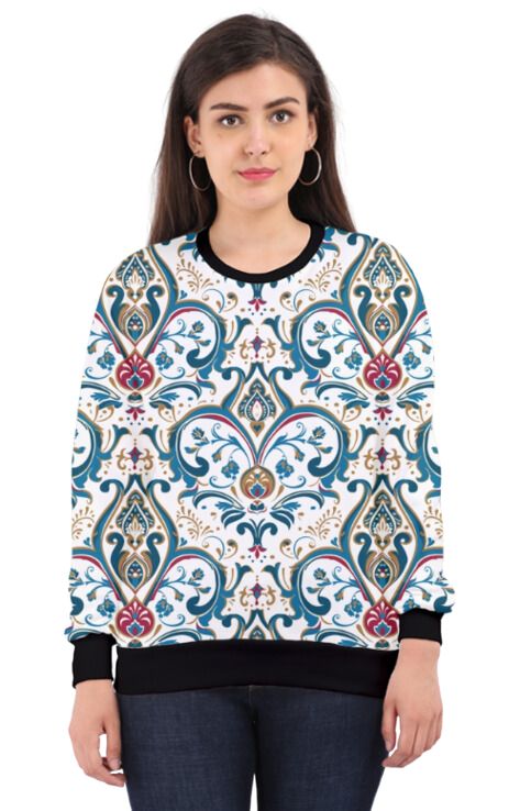 Ethnic - All Over Print Sweatshirt For Women Sweatshirt For College