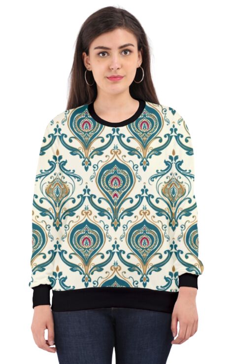 Ethnic - All Over Print Sweatshirt For Women Sweatshirt For College