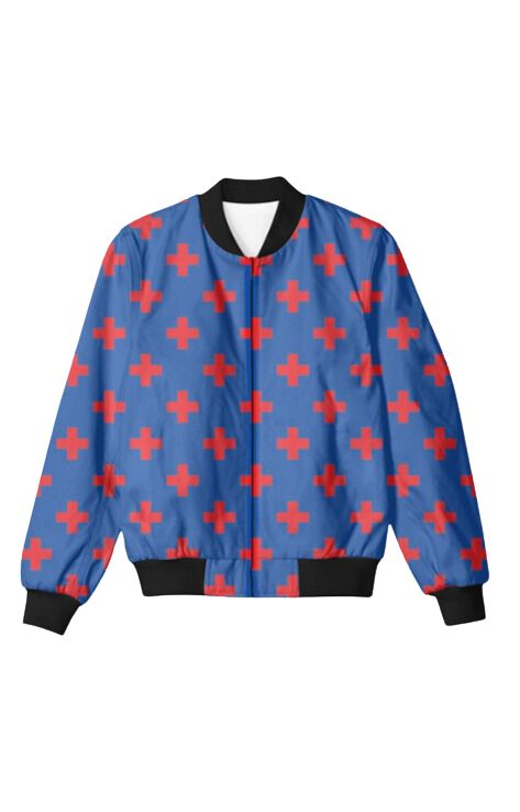 Geometric - Unisex Bomber Jacket For Men And Women