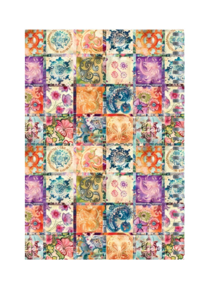 Cross Stich - Spiral Notepad A5 Unruled Notebook 120 Pages