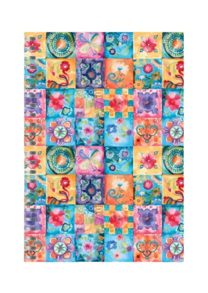 Cross Stich - Spiral Notepad A5 Unruled Notebook 120 Pages