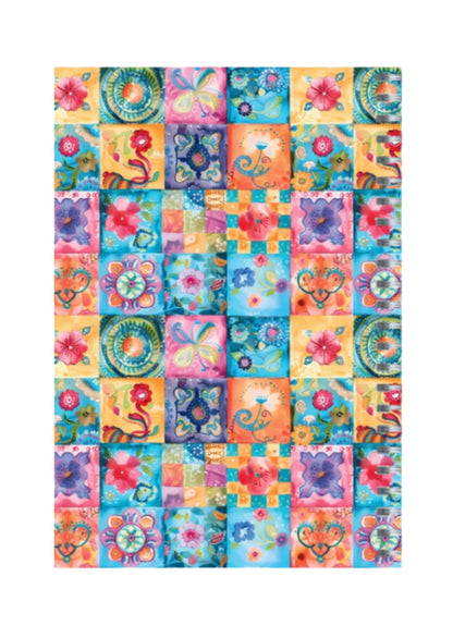 Cross Stich - Spiral Notepad A5 Unruled Notebook 120 Pages