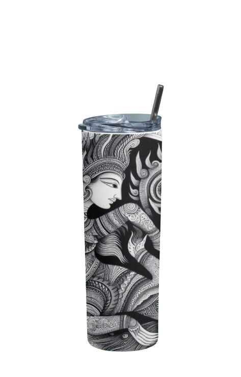Indian - Stainless Steel Tumbler Water Bottle 20 OZ(590ml) Coffee Tumbler