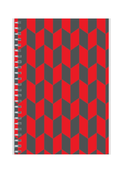 Zig Zag - Spiral Notepad A5 Unruled Notebook 120 Pages