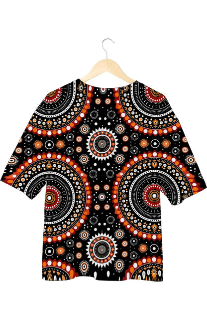 Mandala - All Over Print Oversized Tshirt For Men And Women Designer Unisex Tshirt