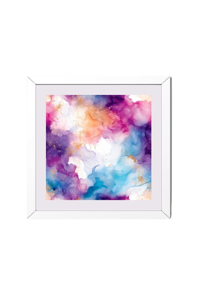 Fluid Art - Wall Art Hanging For Home Decor ( 14 x 14 inches )