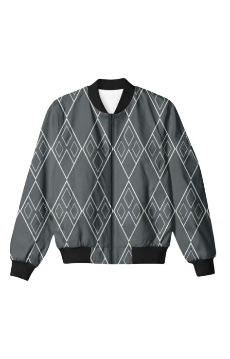 Geometric - Unisex Bomber Jacket For Men And Women