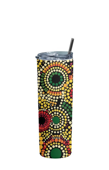 Aboriginal - Stainless Steel Tumbler Water Bottle 20 OZ(590ml) Coffee Tumbler