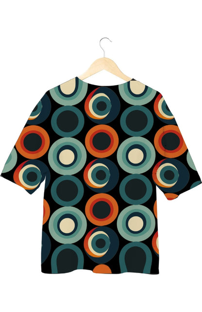 Geoemtric- All Over Print Oversized Tshirt For Men And Women Designer Unisex Tshirt