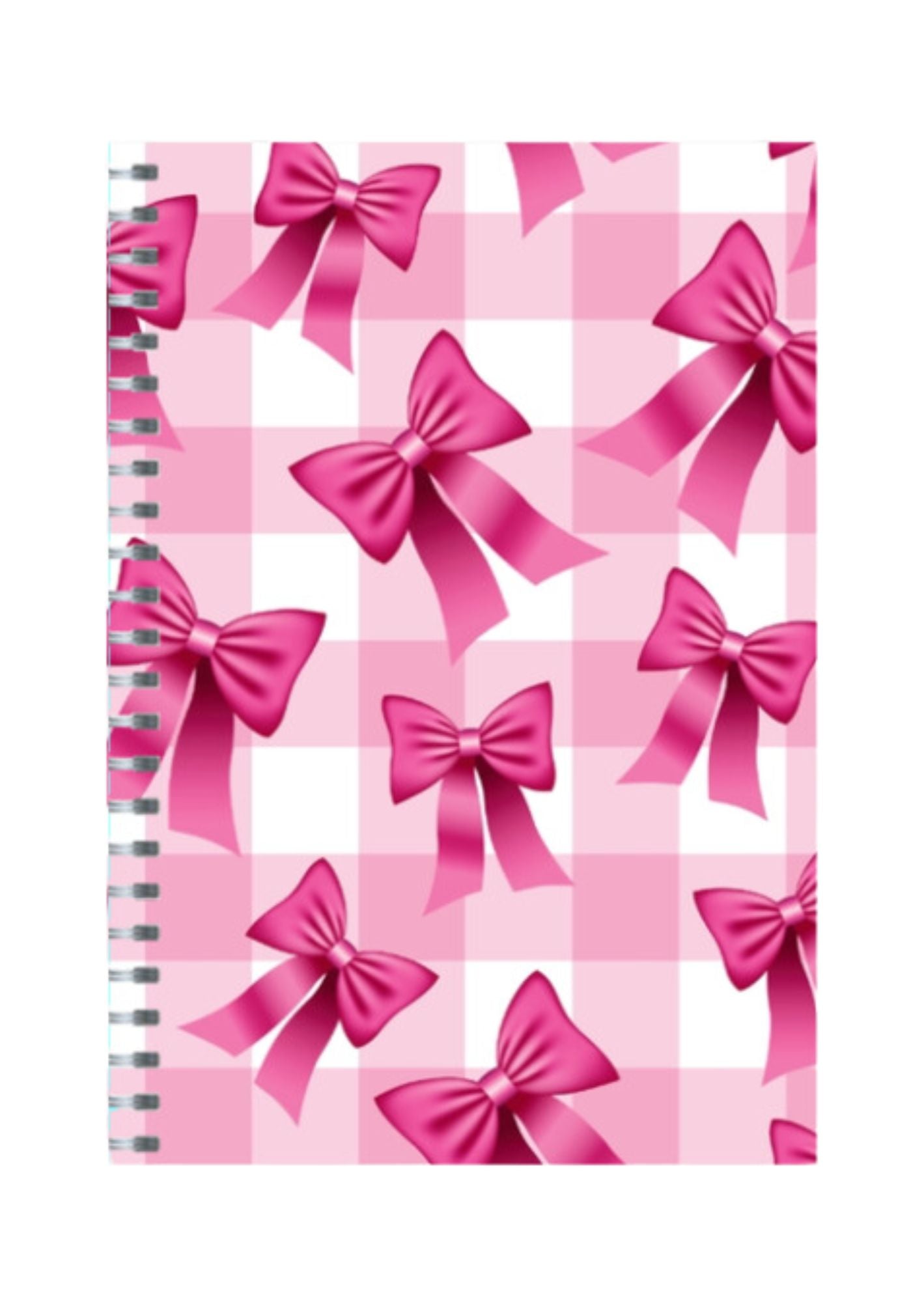 Coquette - Spiral Notepad A5 Unruled Notebook 120 Pages