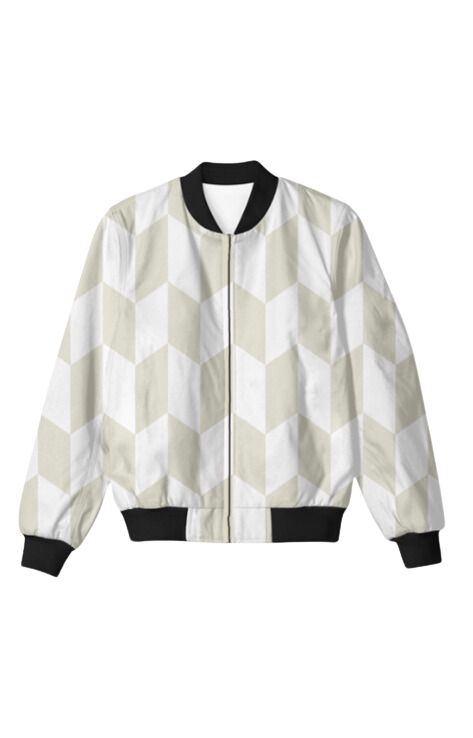 Checked - Unisex Bomber Jacket For Men And Women