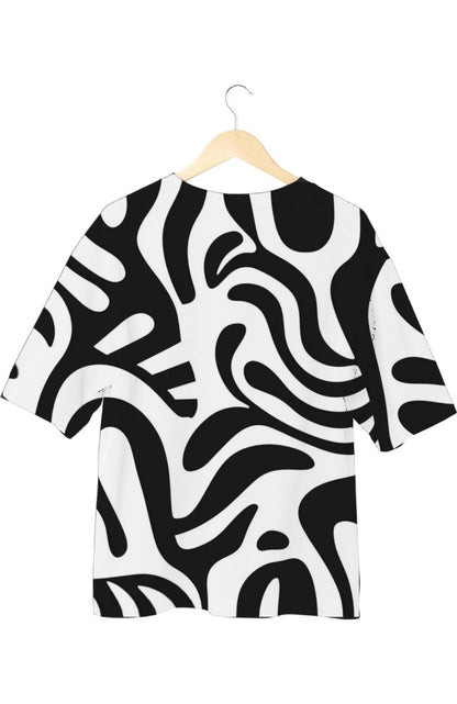 Abstract - All Over Print Oversized Tshirt For Men And Women Designer Unisex Tshirt