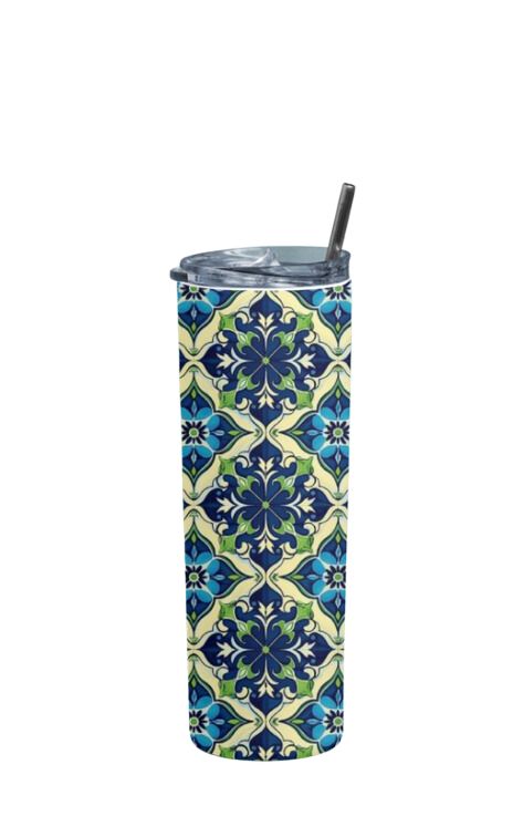 Moroccan - Stainless Steel Tumbler Water Bottle 20 OZ(590ml) Coffee Tumbler