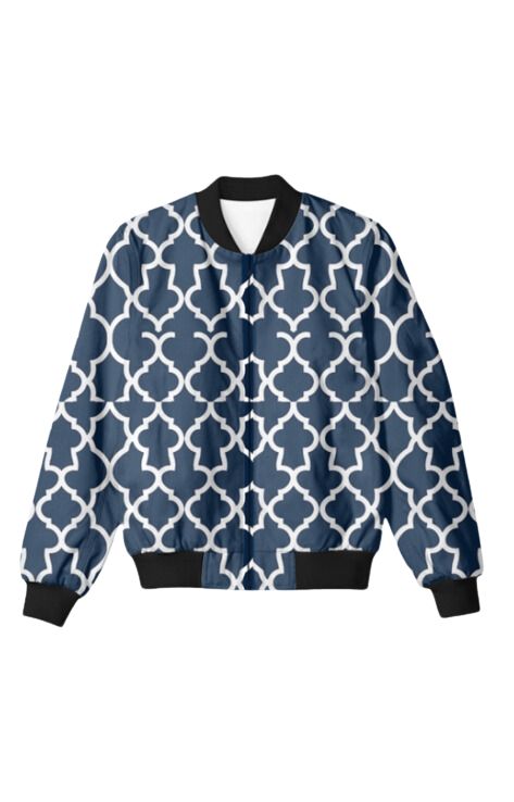 Geometric - Unisex Bomber Jacket For Men And Women