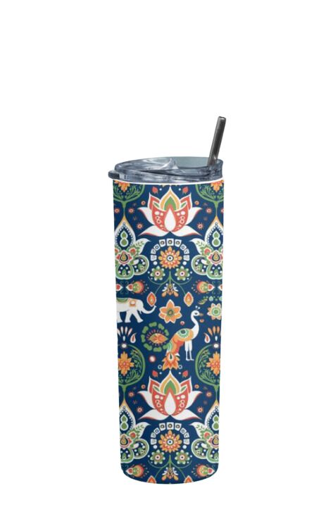 Ethnic - Stainless Steel Tumbler Water Bottle 20 OZ(590ml) Coffee Tumbler
