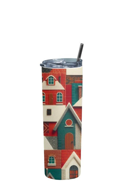 House - Stainless Steel Tumbler Water Bottle 20 OZ(590ml) Coffee Tumbler