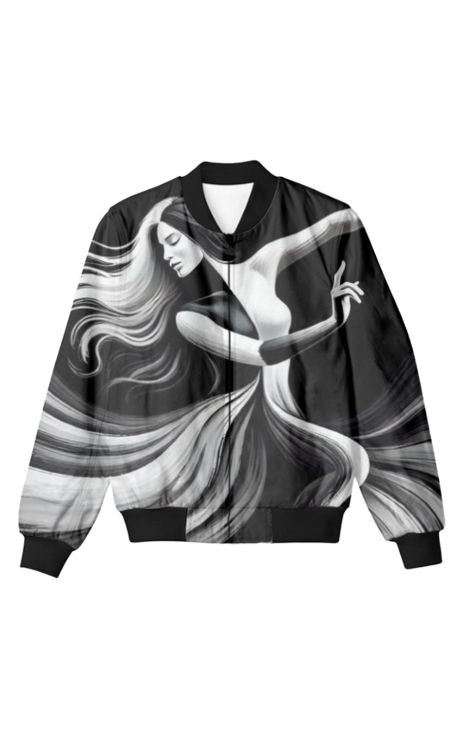 Elysian Hue - Unisex Bomber Jacket For Men And Women