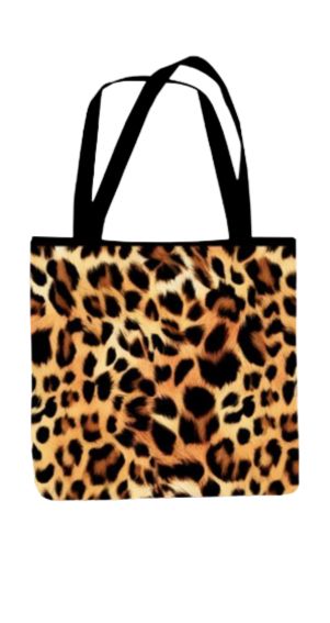 Spotted Mirage - All Over Print Canvas Tote Bag With Zipper 15 x 17 inches