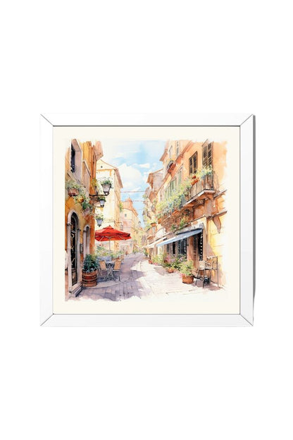 European Clip Art - Wall Art Hanging For Home Decor ( 14 x 14 inches )