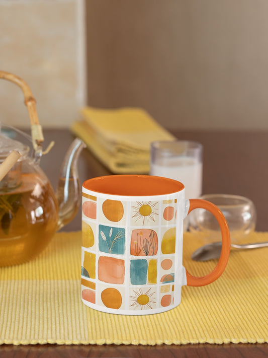 Geometric - Ceramic Coffee Mug 11 ounce(330ml)