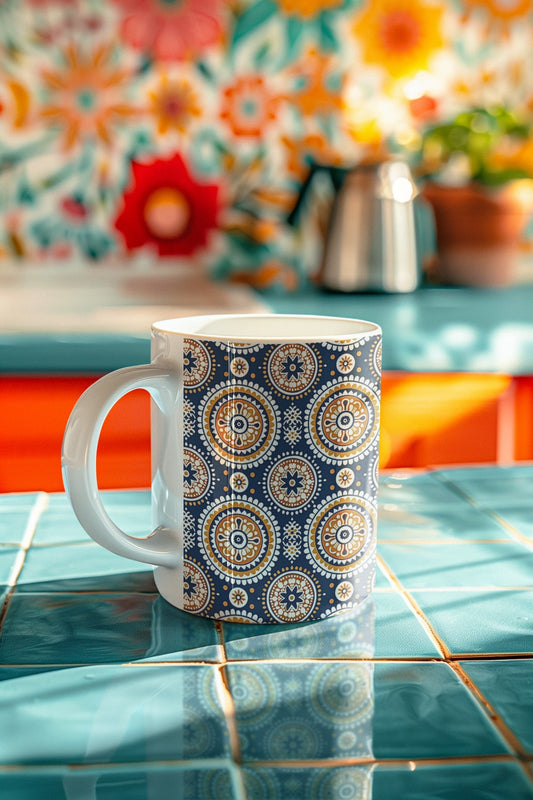 Ethnic - Ceramic Coffee Mug 11 ounce(330ml)