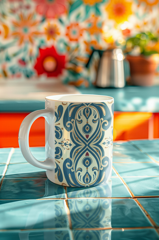Ethnic - Ceramic Coffee Mug 11 ounce(330ml)