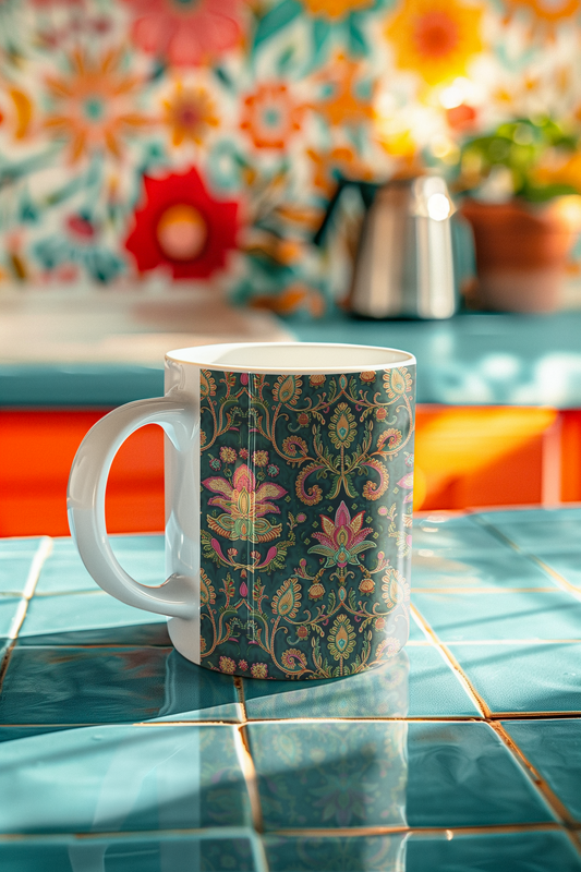 Ethnic - Ceramic Coffee Mug 11 ounce(330ml)