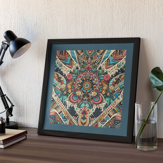 Geometric - Wall Art Hanging For Home Decor ( 14 x 14 inches)