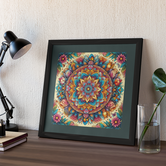 Mandala - Wall Art Hanging For Home Decor ( 14 x 14 inches)