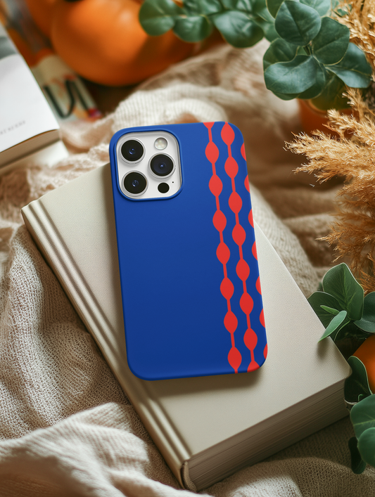 Red and Blue - iPhone Case and Cover