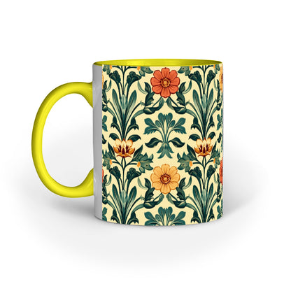 Floral - Ceramic Coffee Mug 11 ounce(330ml)