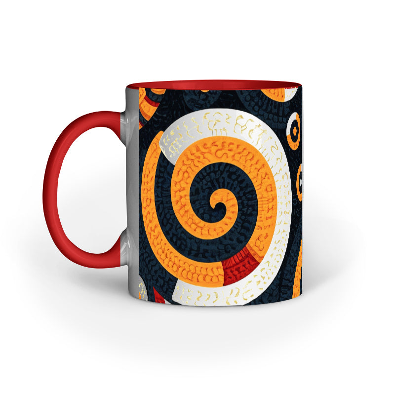 Polka Halo - Ceramic Coffee Mug 11 ounce(330ml)