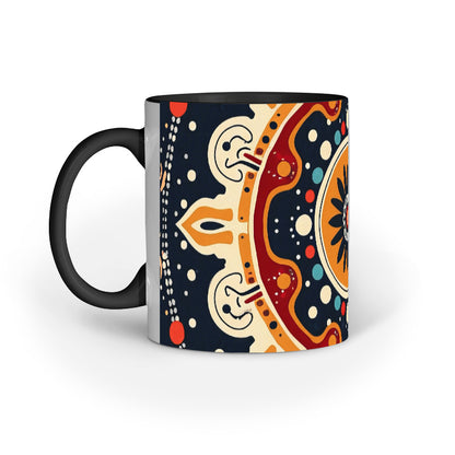 Polka Halo - Ceramic Coffee Mug 11 ounce(330ml)