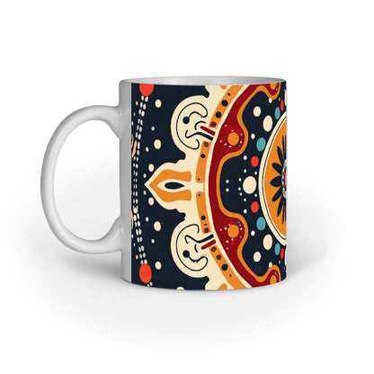 Polka Halo - Ceramic Coffee Mug 11 ounce(330ml)