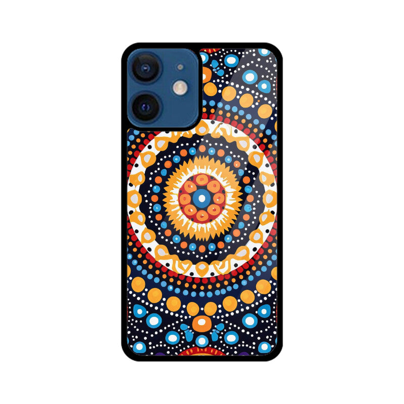 Dotted Mandala - iPhone Case and Cover