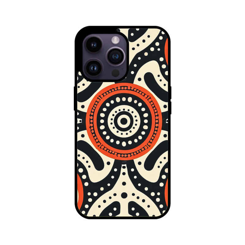 Aboriginal Mandala - iPhone Case and Cover