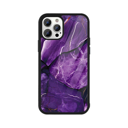Purple Marble - iPhone Case and Cover