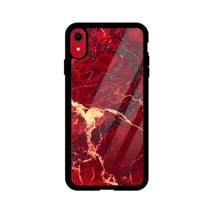 Red Marble - iPhone Case and Cover