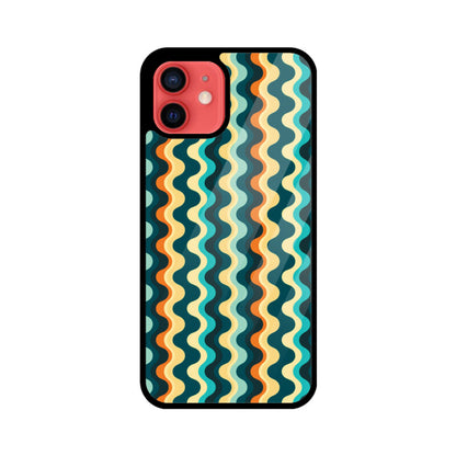 Wavy Retro - iPhone Case and Cover